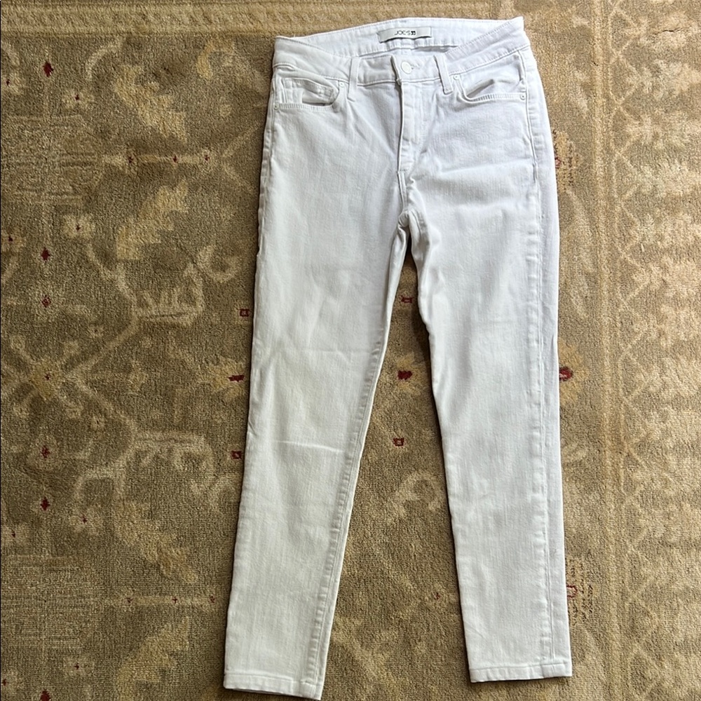 Joe's Jeans White Skinny Jeans